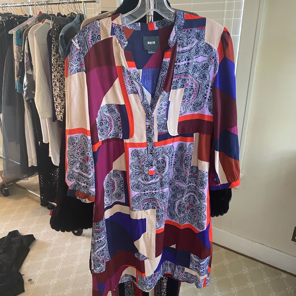 MAEVE PRINTED DRESS SIZE 6